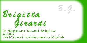 brigitta girardi business card